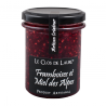 Confiture de framboise et miel des Alpes