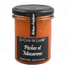 Confiture de pêche aux macarons